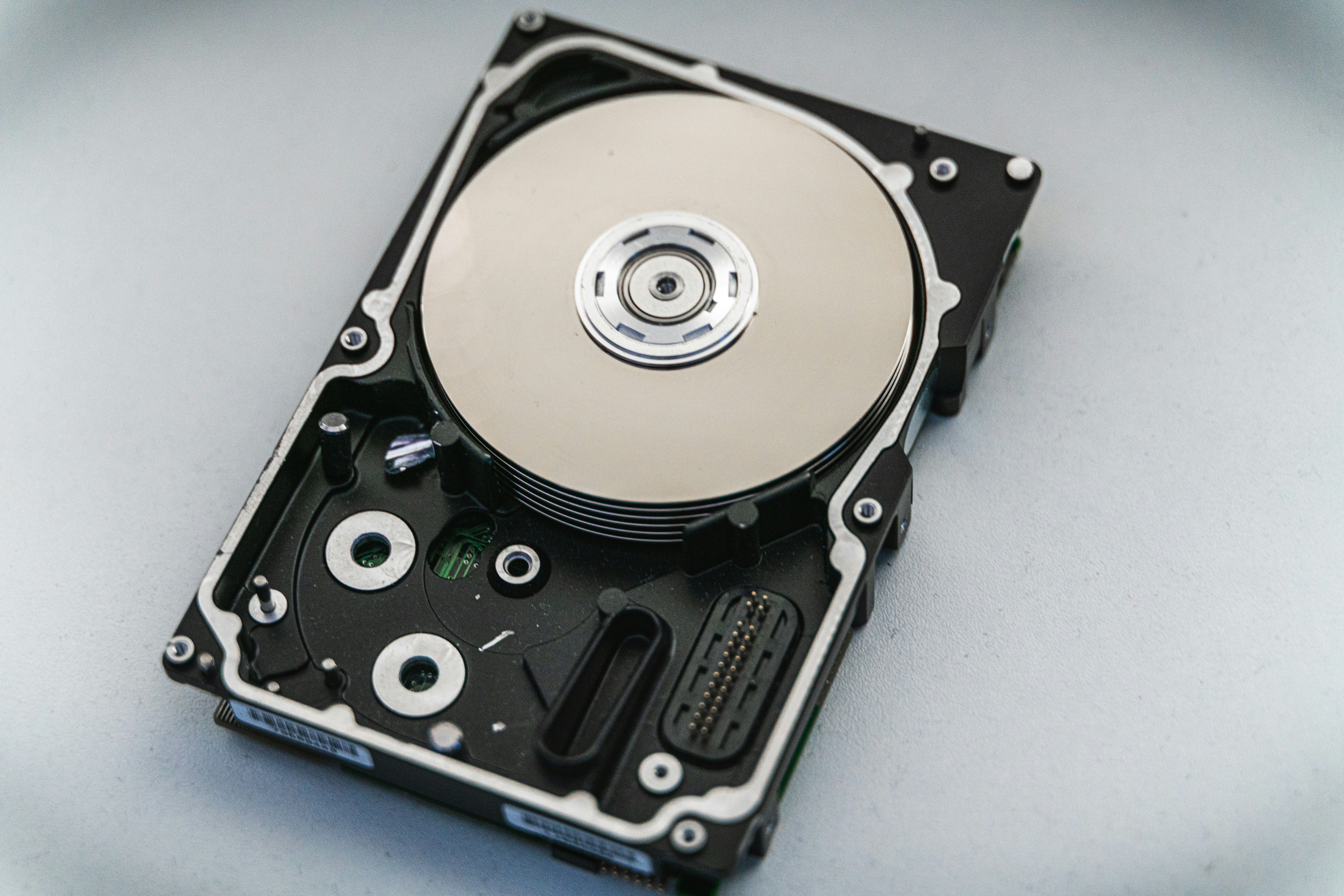 Hard Drive Closeup